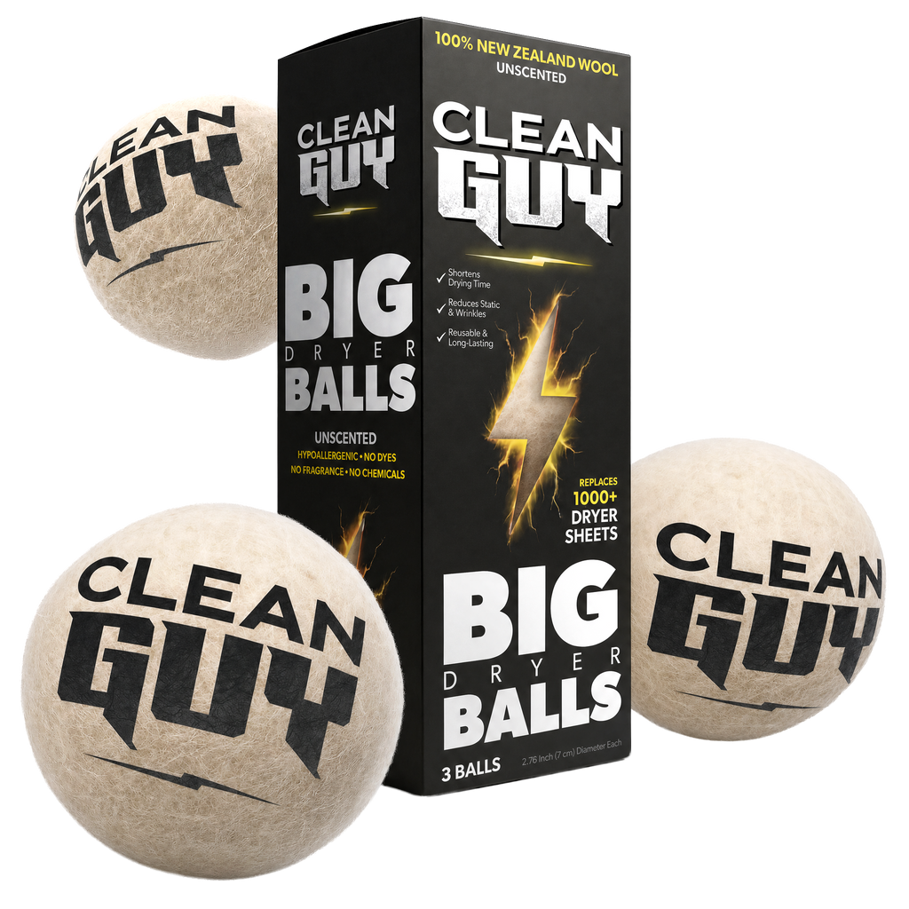 100% New Zealand Wool Dryer Balls - 3 Pack - UNSCENTED