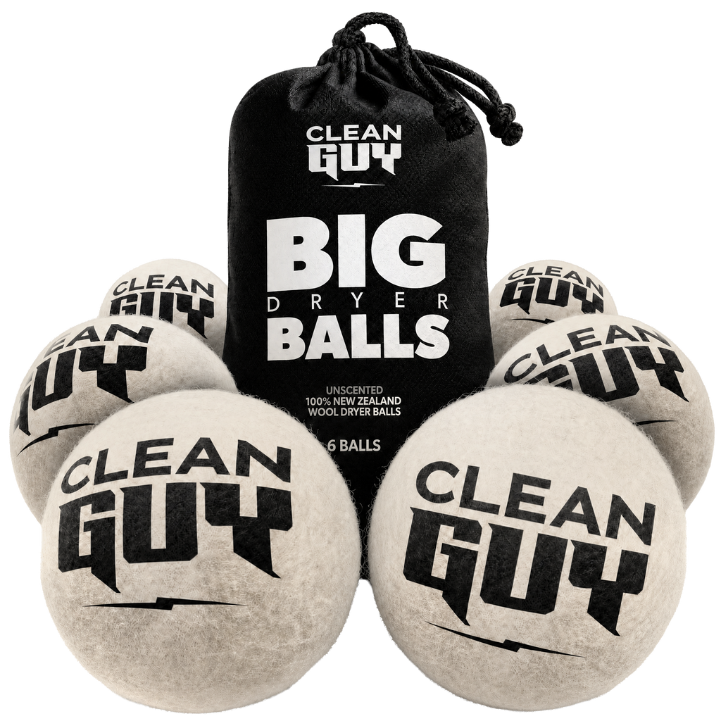 100% New Zealand Wool Dryer Balls - 6 Pack - UNSCENTED