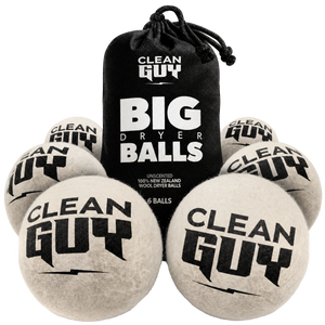 100% New Zealand Wool Dryer Balls - 6 Pack - UNSCENTED