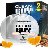 Toilet Spray 2 Pack - CITRUS & SANDALWOOD