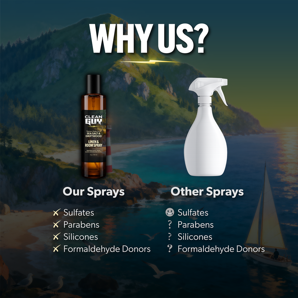 Linen & Room Spray 4oz - SEA SALT & DRIFTWOOD