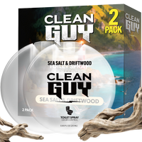 Toilet Spray 2 Pack - SEA SALT & DRIFTWOOD