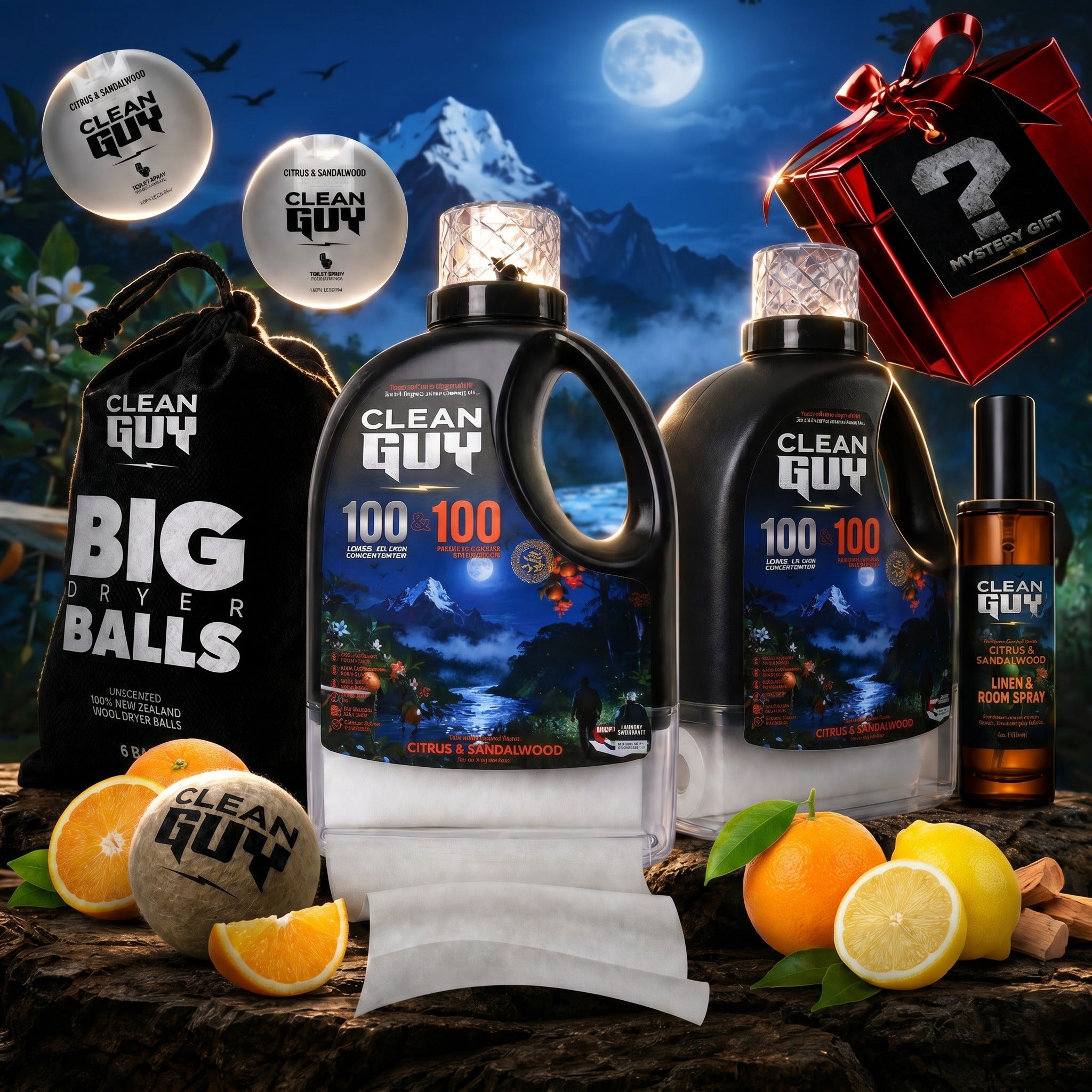 CITRUS & SANDALWOOD BUNDLE — THE COMPLETE KIT