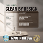 Heavy Duty Premium Laundry Detergent + Built-In Dryer Sheets (100 Loads) - FREE & CLEAR - Clean Guy