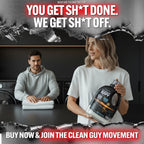 Performance Premium Laundry Detergent + Built-In Dryer Sheets (100 Loads) - FREE & CLEAR. - Clean Guy