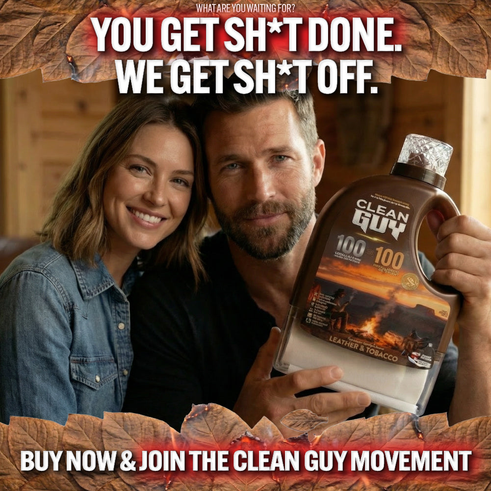 Heavy Duty Premium Laundry Detergent + Built-In Dryer Sheets (100 Loads) -  LEATHER & TOBACCO.