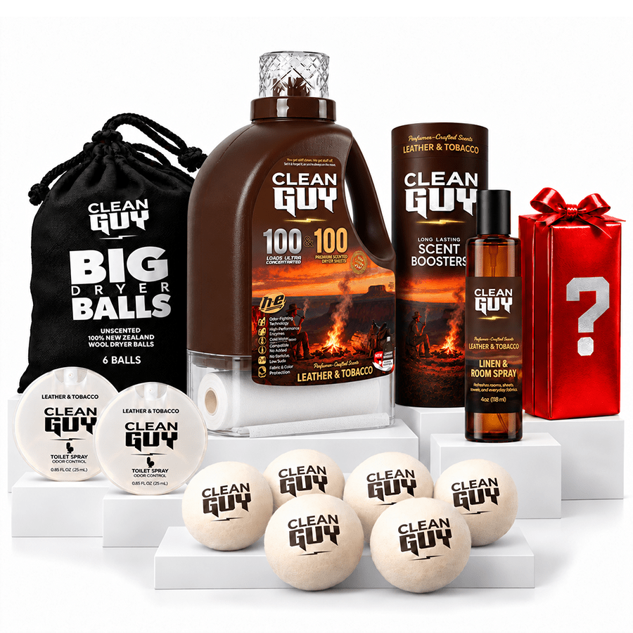 LEATHER & TOBACCO XL BUNDLE — THE COMPLETE KIT - Clean Guy