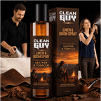Linen & Room Spray 4oz - LEATHER & TOBACCO - Clean Guy