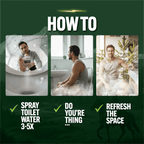 Toilet Spray 2 Pack - PINE & CEDAR - Clean Guy