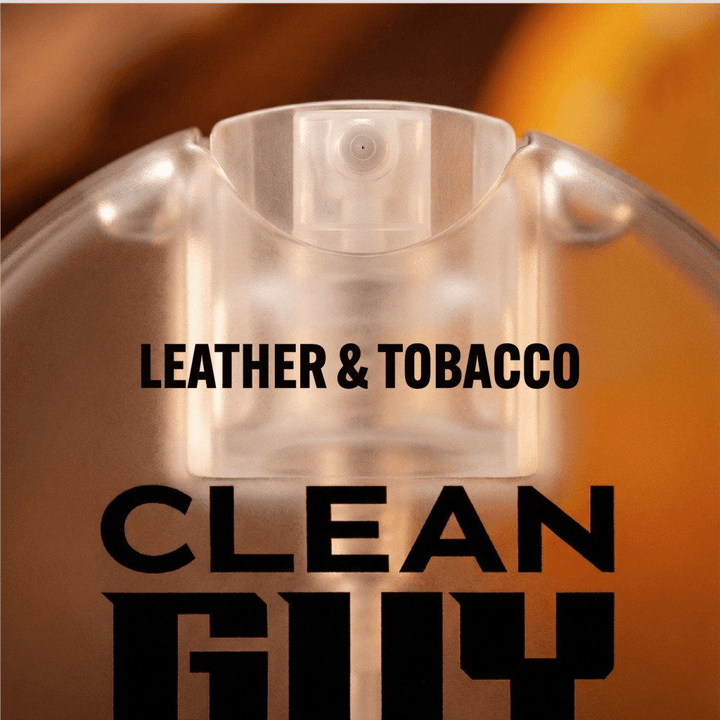 Toilet Spray 2 Pack - LEATHER & TOBACCO - Clean Guy