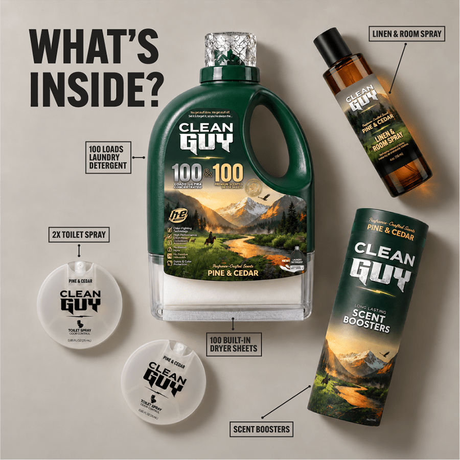 PINE & CEDAR BUNDLE — THE COMPLETE KIT - Clean Guy