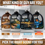 Heavy Duty Premium Laundry Detergent + Built-In Dryer Sheets (100 Loads) - CITRUS & SANDALWOOD