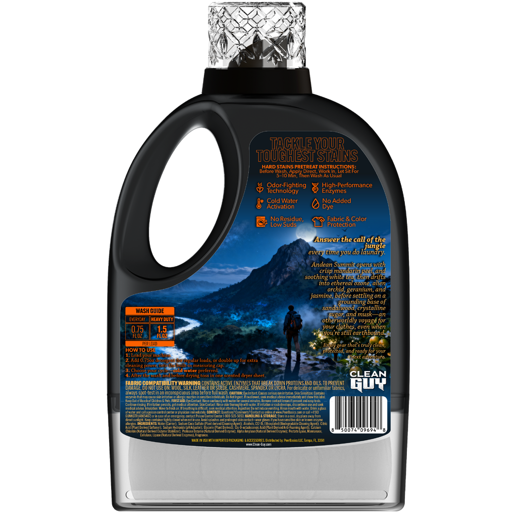 Heavy Duty Premium Laundry Detergent + Built-In Dryer Sheets (100 Loads) - CITRUS & SANDALWOOD