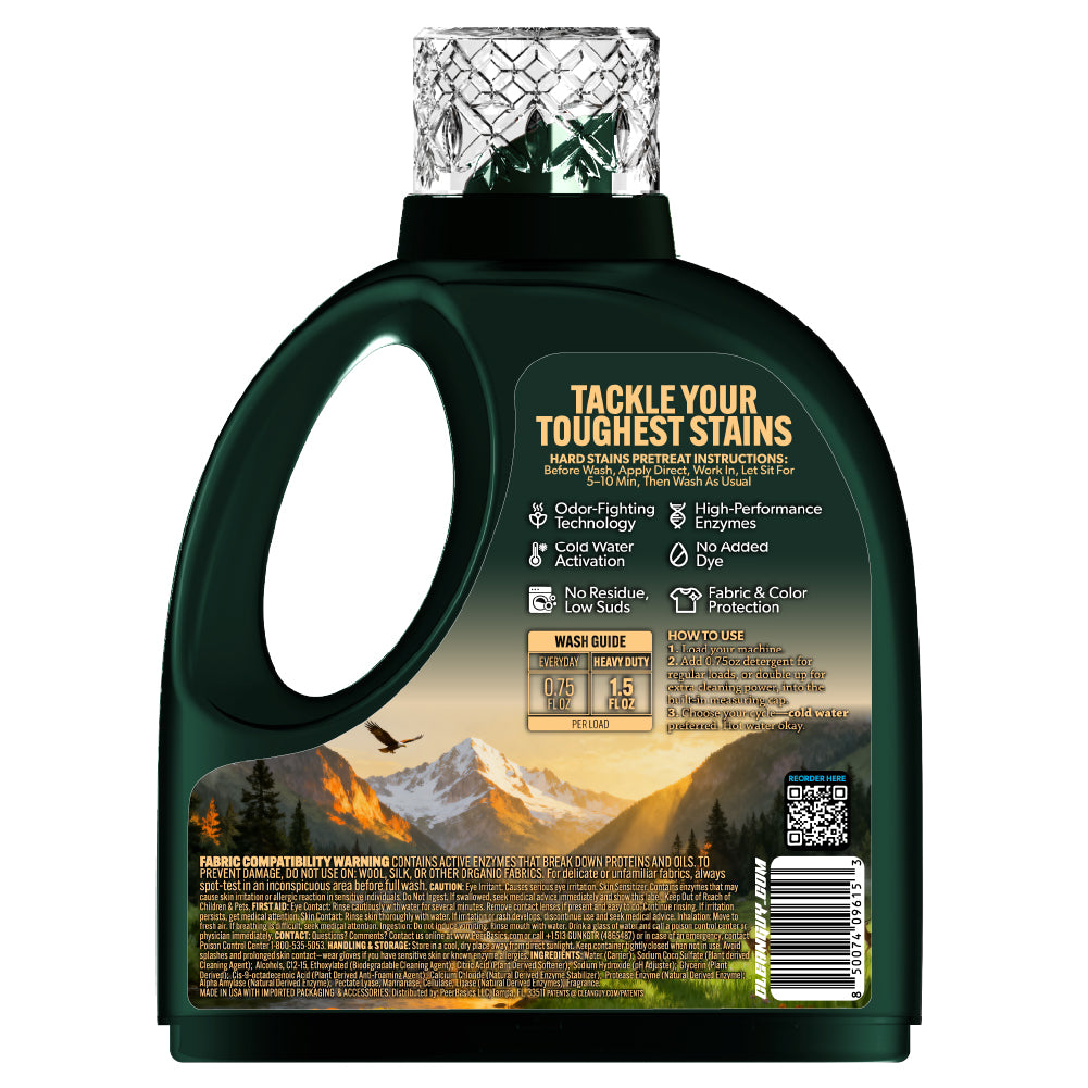 Heavy Duty Premium Laundry Detergent (100 Loads) -  PINE & CEDAR
