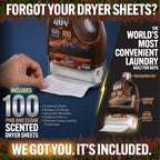 Heavy Duty Premium Laundry Detergent + Built-In Dryer Sheets (100 Loads) - PINE & CEDAR