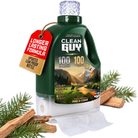 Heavy Duty Premium Laundry Detergent + Built-In Dryer Sheets (100 Loads) - PINE & CEDAR