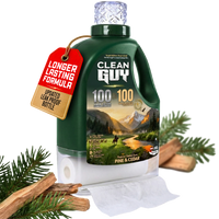 Heavy Duty Premium Laundry Detergent + Built-In Dryer Sheets (100 Loads) - PINE & CEDAR