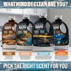 Performance Premium Laundry Detergent + Built-In Dryer Sheets (100 Loads) - SEA SALT & DRIFTWOOD.