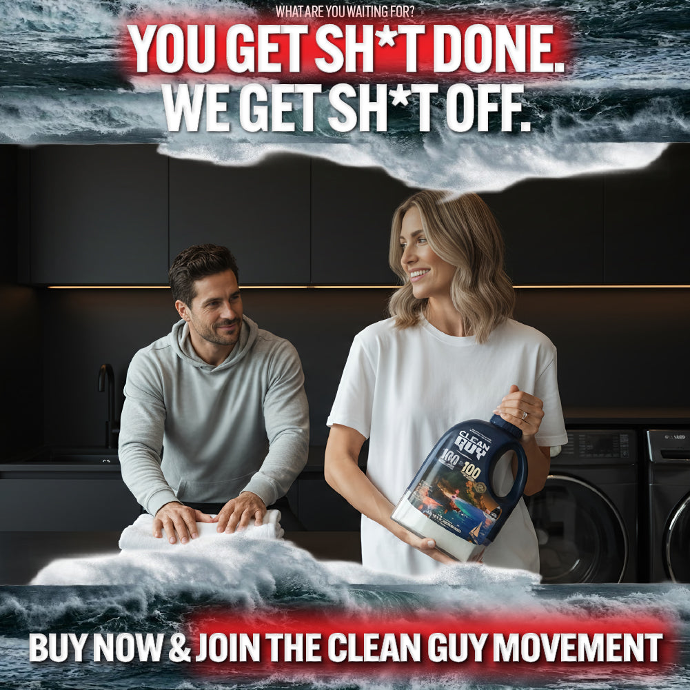 Performance Premium Laundry Detergent + Built-In Dryer Sheets (100 Loads) - SEA SALT & DRIFTWOOD.