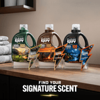 Laundry Detergent Travel Packs, 3 Pack Variety Trial Size, Ultra Concentrated Liquid Detergent Packets, 1 Load Each, Pine & Cedar, Leather & Tobacco, Citrus & Sandalwood - Clean Guy